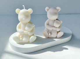 Molde silicona oso con osito